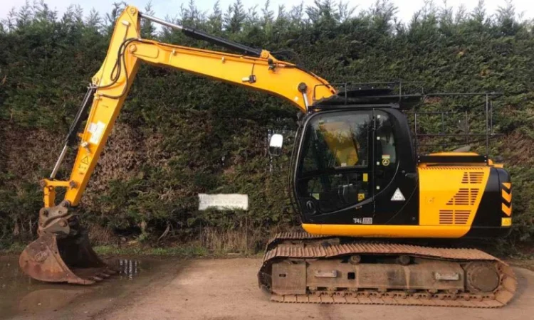 Гусеничный экскаватор JCB JS 145 LC. Экскаватор б/у. Первый владелец - фото № 1