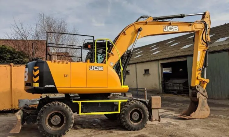 Колесный экскаватор JCB JS 200 W - фото № 10