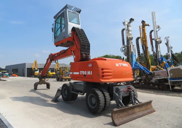 Колесный экскаватор Atlas Terex 1705MI - фото № 5