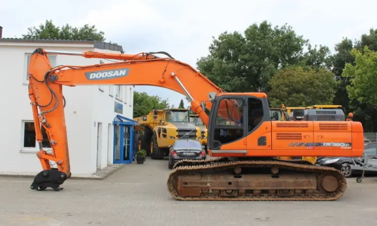 Спецтехника. Гусеничный экскаватор Doosan DX 380 LC-3 - фото № 4