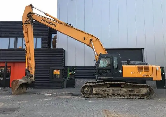 Гусеничный экскаватор Hyundai R290 LC-7A. Гусеничный экскаватор б/у - фото № 1