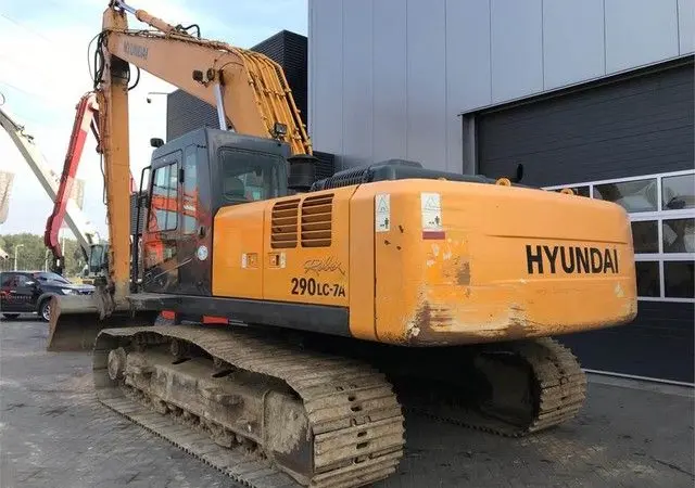Гусеничный экскаватор Hyundai R290 LC-7A. Гусеничный экскаватор б/у - фото № 18