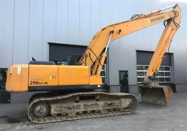 Гусеничный экскаватор Hyundai R290 LC-7A. Гусеничный экскаватор б/у - фото № 16