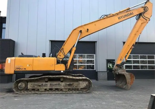 Гусеничный экскаватор Hyundai R290 LC-7A. Гусеничный экскаватор б/у - фото № 14