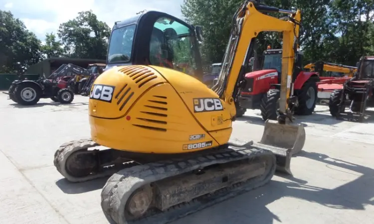 Мини-экскаватор JCB 8085 ZTS - фото № 3
