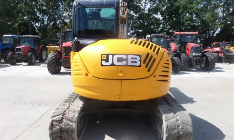 Мини-экскаватор JCB 8085 ZTS - фото № 4