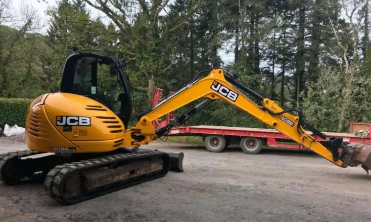 Мини-экскаватор JCB 8085 ECO - фото № 2