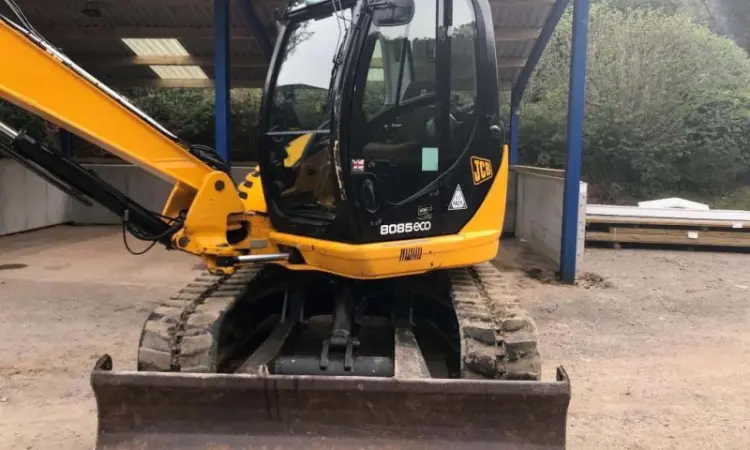 Мини-экскаватор JCB 8085 ECO - фото № 4