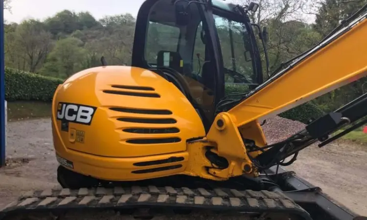 Мини-экскаватор JCB 8085 ECO - фото № 5