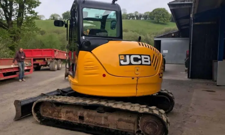 Мини-экскаватор JCB 8085 ECO - фото № 6
