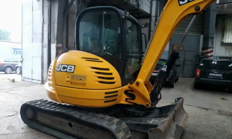 Мини-экскаватор JCB 8065 - фото № 12