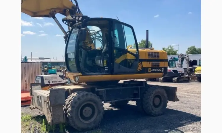 Колесный экскаватор JCB JS 200 W в наличии в Киеве - фото № 4