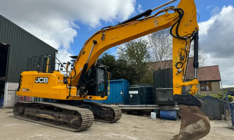 JCB JS220X LC Engcon Trimble 2019 р - фото № 1