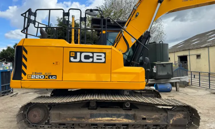 JCB JS220X LC Engcon Trimble 2019 р - фото № 11