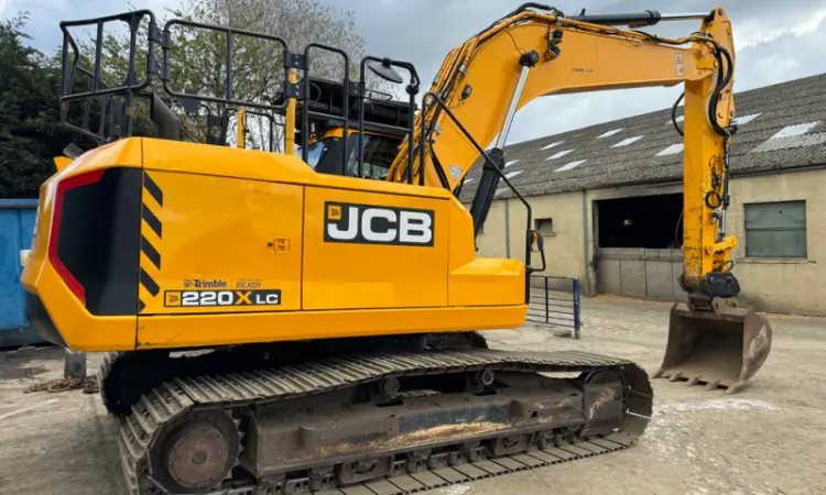 JCB JS220X LC Engcon Trimble 2019 р - фото № 8