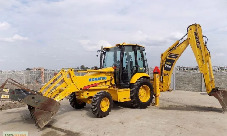 Экскаватор - погрузчик Komatsu WB93R-5 2006 года - фото № 1