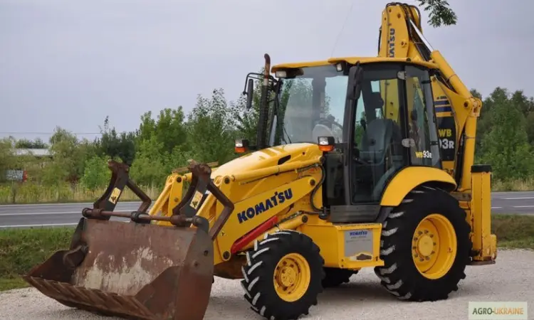 Экскаватор-погрузчик Komatsu WB93R-5 2007 года - фото № 1