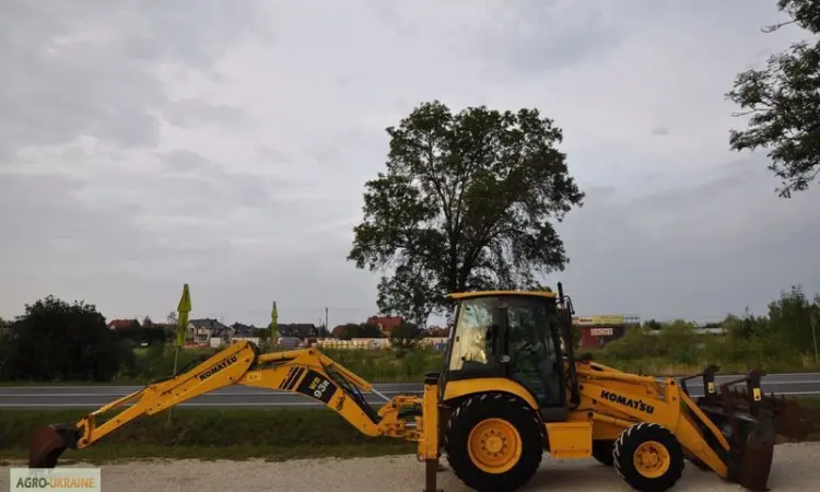 Экскаватор-погрузчик Komatsu WB93R-5 2007 года - фото № 2