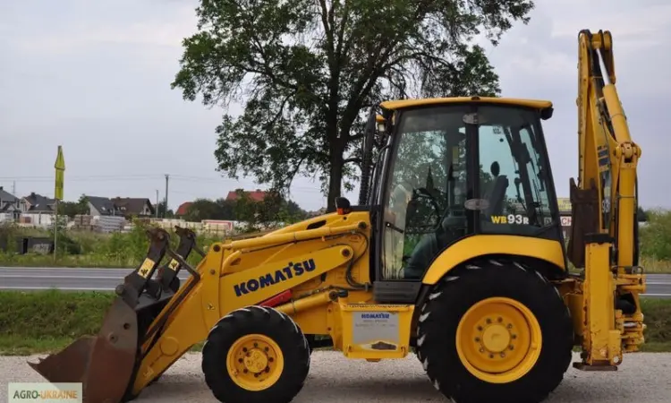 Экскаватор-погрузчик Komatsu WB93R-5 2007 года - фото № 5
