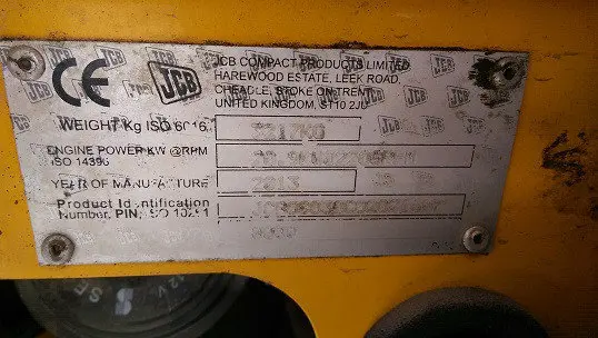 Мини экскаватор JCB 8030 ZTS 2013 года - фото № 3