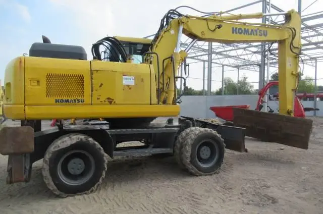Колёсный экскаватор KOMATSU PW 180-7EO 2007 года - фото № 4