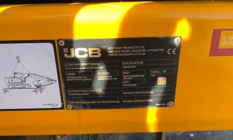 JCB 140X LC 2021 р - фото № 11