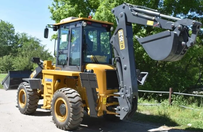Экскаватор - погрузчик XCMG - фото № 2