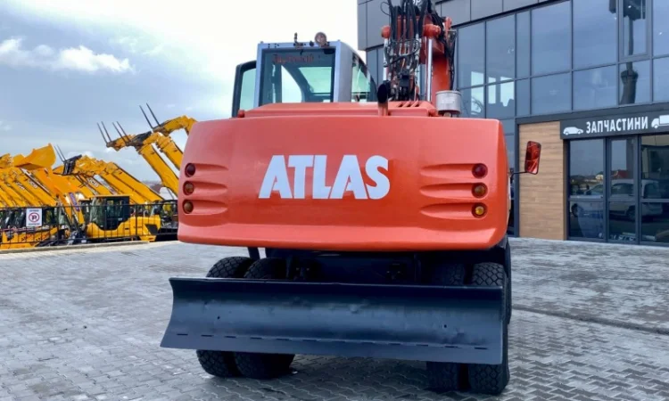 Колісний повноповоротний ескаватор Atlas 1605M - 2007 рік - фото № 15