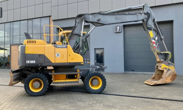 Повноповоротний колісний екскаватор Volvo EW 160D - 2013 рік - фото № 10
