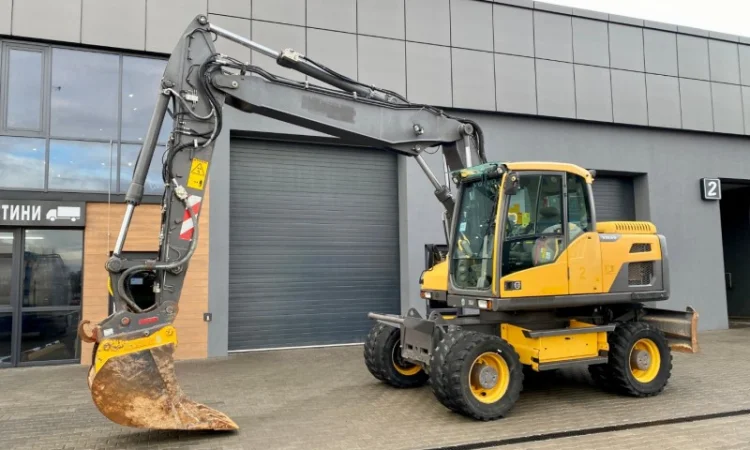 Повноповоротний колісний екскаватор Volvo EW 160D - 2013 рік - фото № 16