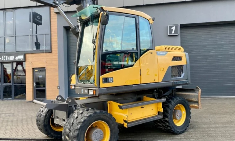 Повноповоротний колісний екскаватор Volvo EW 160D - 2013 рік - фото № 15