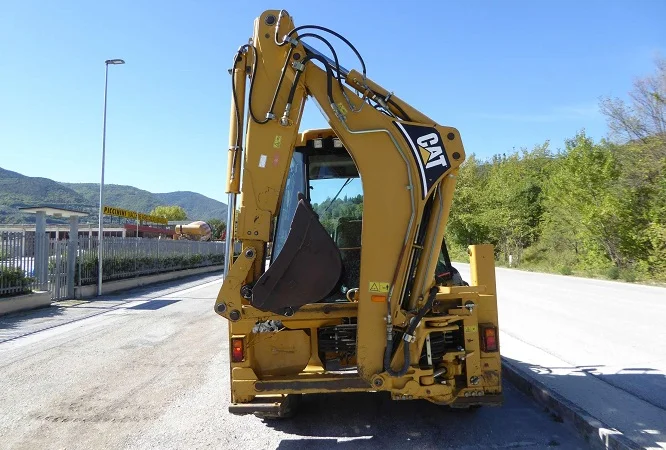 Экскаватор-погрузчик Caterpillar 442 D - фото № 17