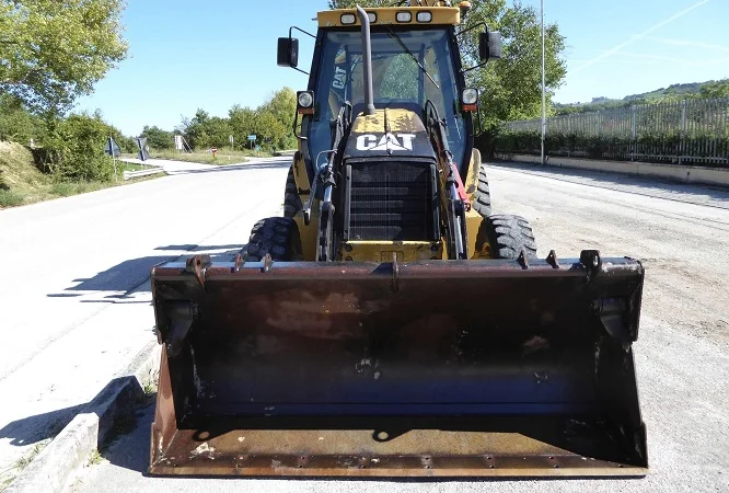 Экскаватор-погрузчик Caterpillar 442 D - фото № 13