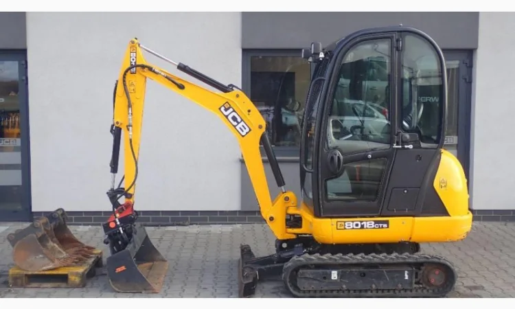 Мини экскаватор JCB 8018 CTS - фото № 5