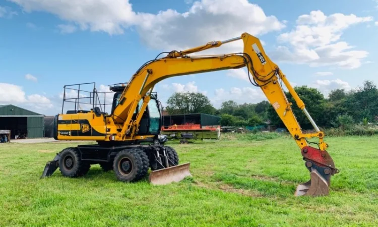 Колесный экскаватор JCB JS160W. Киев - фото № 3