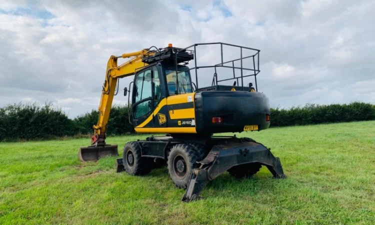 Колесный экскаватор JCB JS160W. Киев - фото № 4