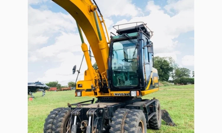 Колесный экскаватор JCB JS160W. Киев - фото № 7