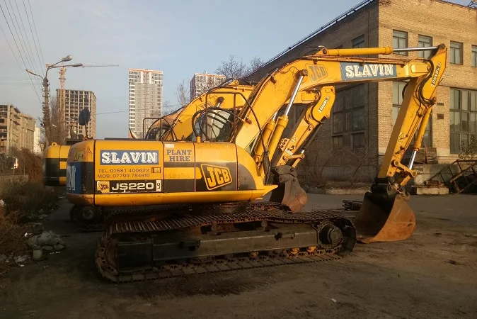 Гусеничный экскаватор JCB JS220 LC. Киев - фото № 18