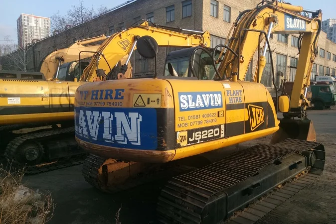 Гусеничный экскаватор JCB JS220 LC. Киев - фото № 14