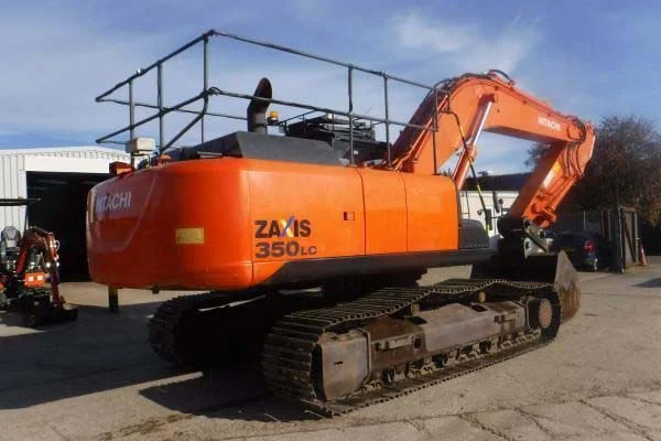 Гусеничный экскаватор Hitachi ZAXIS 350LC-5B - фото № 4