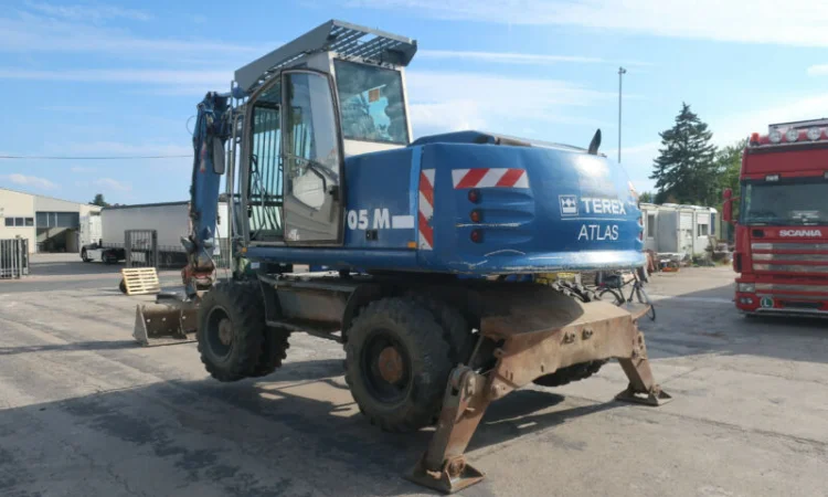 Колесный экскаватор Atlas-Terex 1705 - фото № 8