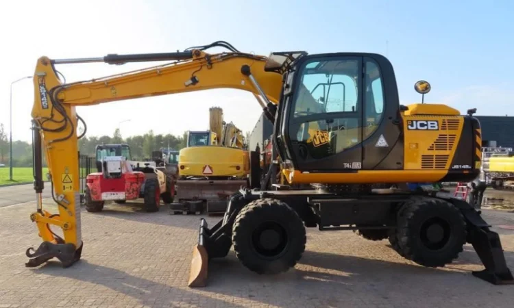 Колесный экскаватор JCB JS 145 W - фото № 1