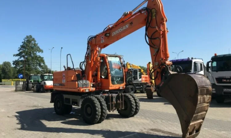Колесный экскаватор Doosan DX 160 W - фото № 12