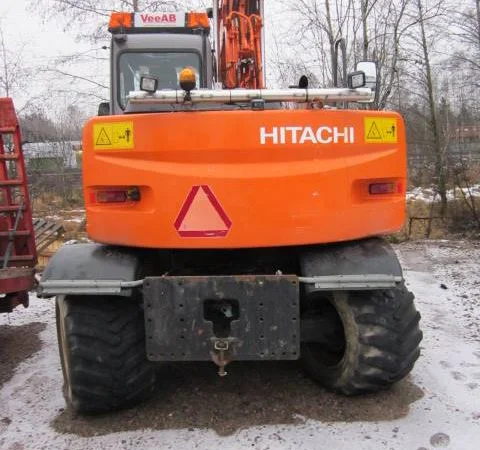 Экскаватор Hitachi ZX 130 W - фото № 9