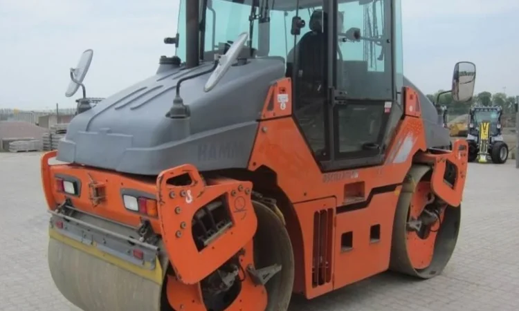 Двухвальцовый каток Hamm DV 70 VO - фото № 1