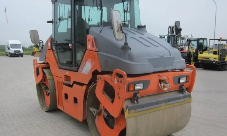 Двухвальцовый каток Hamm DV 70 VO - фото № 2