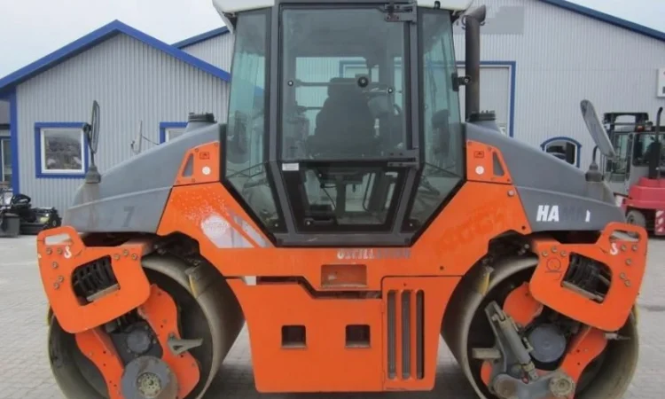 Двухвальцовый каток Hamm DV 70 VO - фото № 6