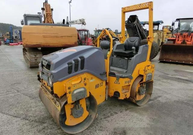 Тандемный каток Hamm HD 12 VV. Тандемный каток Hamm - фото № 1