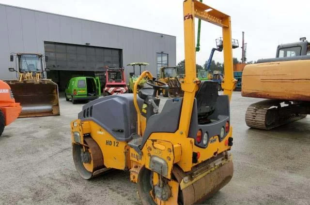 Тандемный каток Hamm HD 12 VV. Тандемный каток Hamm - фото № 3