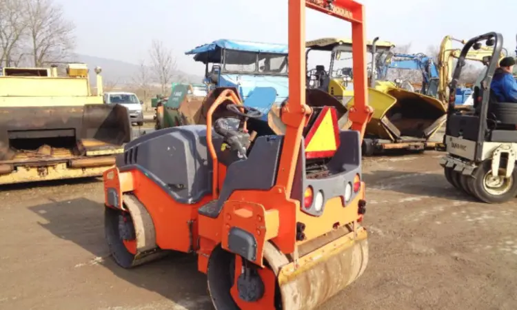 Тандемный каток Hamm HD 12 VV - фото № 2